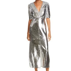 saloni silver sequin dress SALONI | Dresses | Saloni Dress